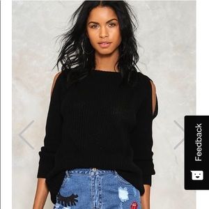 Nasty Gal Knit While You’re Ahead Sweater